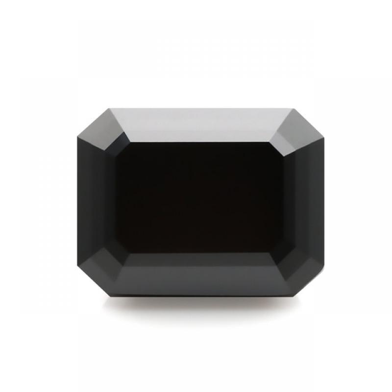 Szjinao 100% Real Natural Moissanite Stone Black Emerald Cut 0.5ct To 13ct Loose Gems For Brilliant Jewelry With Certificate New