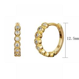 925 Sterling Silver Needle Metal Snake Circle Hoop Earrings For Women Vintage Punk Style Pendant Earrings Fine Fashion Jewelry