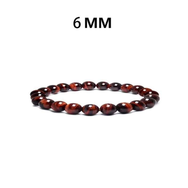 Natural Red Tiger Eye Stone Bracelet Buddhist Rosary Women Fashion Jewelry Reiki Healing Meditation Prayer Rope Rosary Bracelet