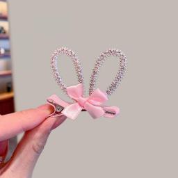 3D Crown Hairpin Children's Headwear Baby Girl Princess Hairpin  Hair Clip Accessories Little Girls Rhinestone