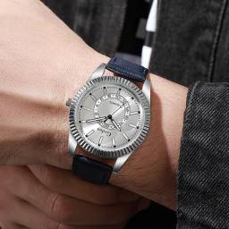2023 New Arrival Fashion Casual Men Quartz Watch часы мужские наручные Saat Erkek Kol Saati Montre Homme Luxe Relogio Masculino