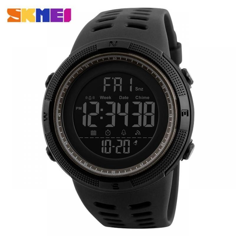 SKMEI 1251 Sport Watch Men Fashion Outdoor Electronic Wristwatch Alarm Clock Chrono Waterproof Digital Man Watches reloj hombre