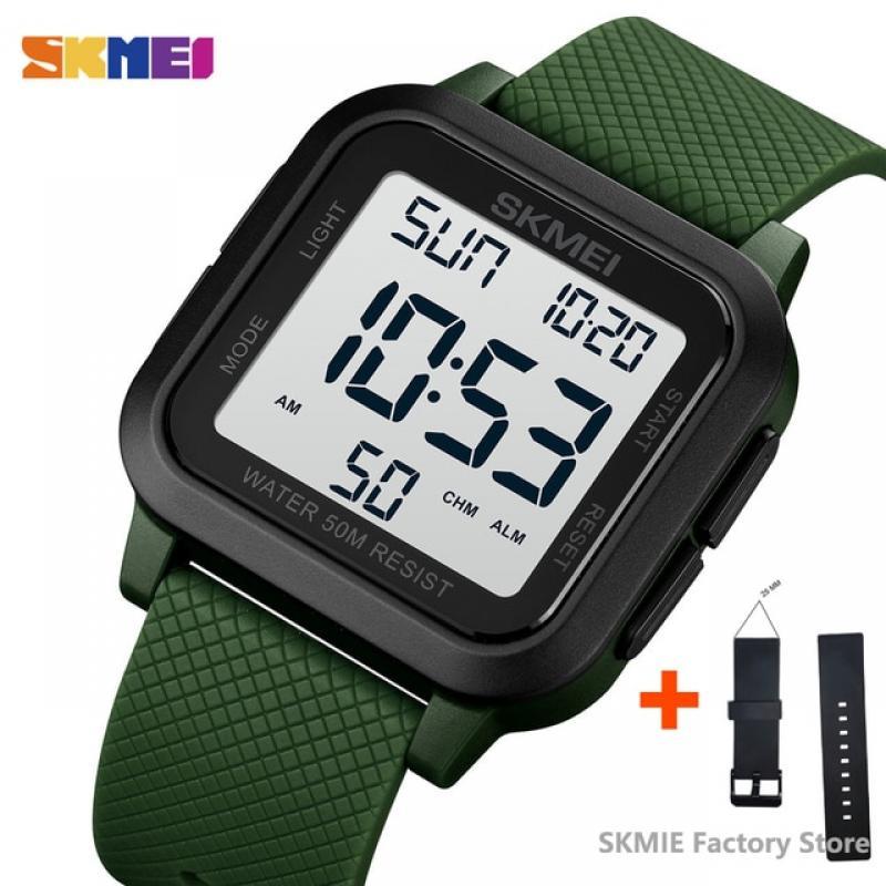 SKMEI 1894 Outdoor Sport Watch Men Military Electronic Waterproof Watches LED Display Shock Digital Man Watch reloj hombre Clock
