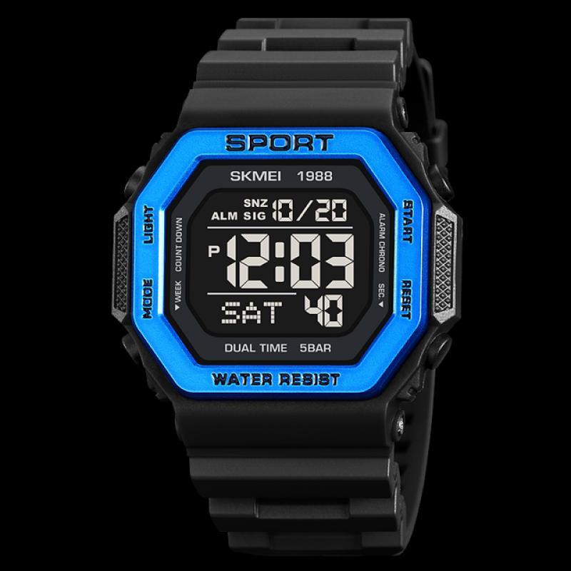 SKMEI Fashon Back Light Digital Sport Watches Mens Military Countdown Chrono Wristwatch 5Bar Waterproof Alarm Clock reloj hombre