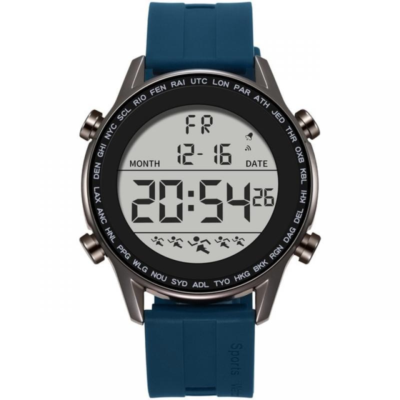 Waterproof Watches Man Digital Watch SYNOKE Brand Big Numbers Easy To Read Ultra-thin Men Military Watch relogio masculino