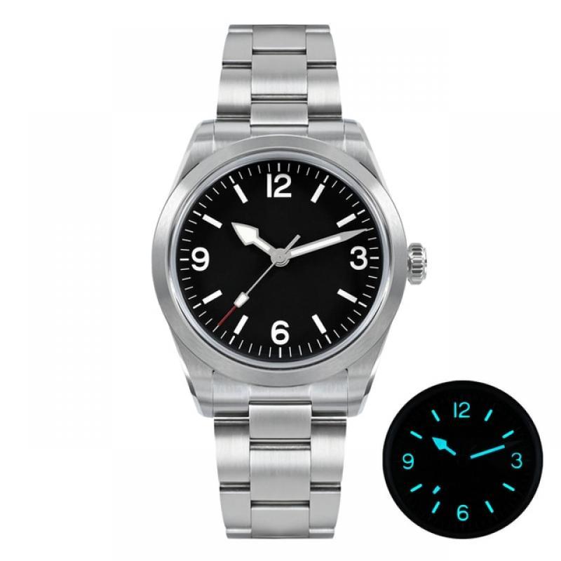 San Martin Men Sport Watch 38mm Fashion Explore Climbing Series NH35 Stainless Steel Automatic Mechanical Sapphire 10Bar BGW-9