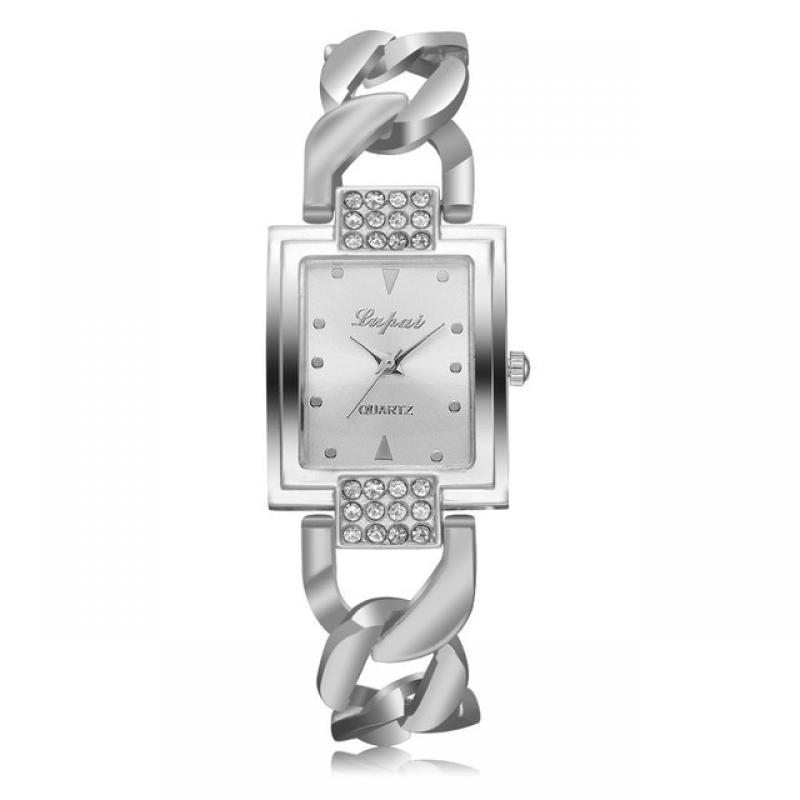 Women's Watches Top Brand Luxury Gold Bracelet Watch Women Watches Rhinestone Ladies Watch Clock reloj mujer
