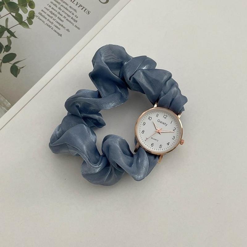 Popular Stylish Creative Ribbon Digital Watch Little Fairy Stylish Personality Student Girl Watch Without Clasp Bracelet Watch