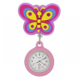 3D Nurse Pocket Watch Luminous Pointer With Telescopic Rope Children Pocket Watch Lovely Gift