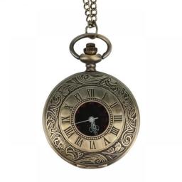 Metal Fob-watch Pendant Pocket-watch Decorate Brooch Watch For Man Quartz Pocket Watch Vintage Classic Retro Hanging Watch