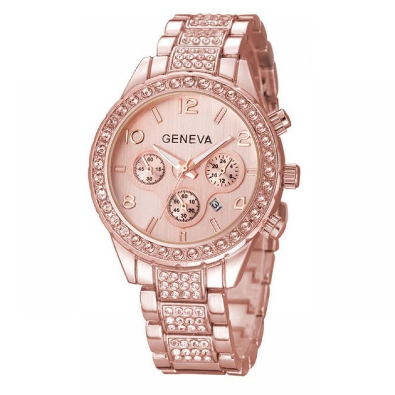 2021 new arrivals women watches exquisite stainless steel watch for women rhinestones luxury casual quartz watch Relojes Mujer