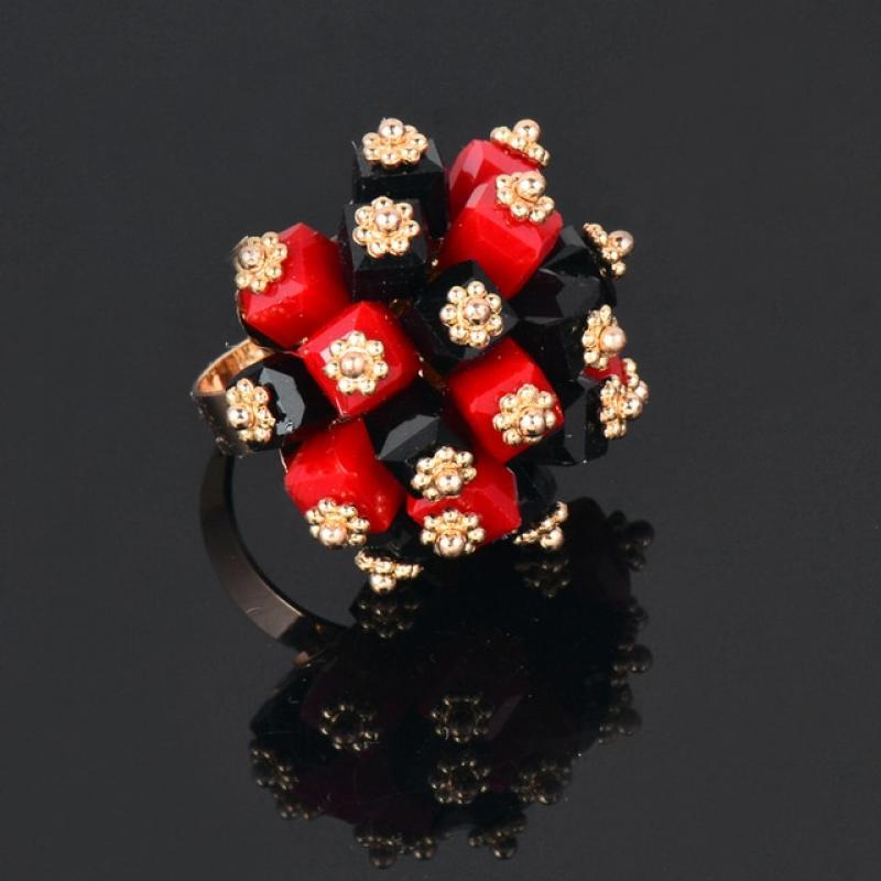 SINLEERY Colorful Adjustable Size Rings For Women Party Holiday Jewelry Gold Color Gift for girlfriend jewelry 2022 ZD1 SSP
