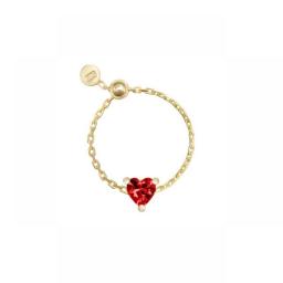 Aide 925 Sterling Silver Four Styles Clear CZ Link Chain Ring Trendy Adjustable Charm Gold Color Rings For Women Wedding Jewelry