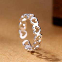 925 Sterling Silver Heart Rings For Women Luxury Quality Jewelry Accessories News Trends 2023 Free Shipping Offers GaaBou