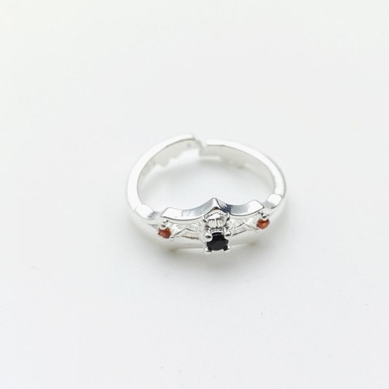 Bungo Stray Dogs Ring Nakahara Chuya Dazai Osamu Ryunosuke Nakajima Atsushi Cosplay Unisex Adjustable Jewelry Rings Fans Gifts