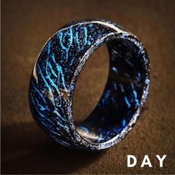 2021 New Store For Good Reputation Fashion Colorful Luminous Silicone  Jewelry Glow In The Dark Finger Ring