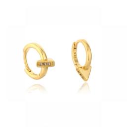 Fashion Earring Unusual Cobra Type Ear Ring Artificial Pearl Ear Buckle Simple Metal Style Woman Girl Boy Ear Jewelry Accessorie