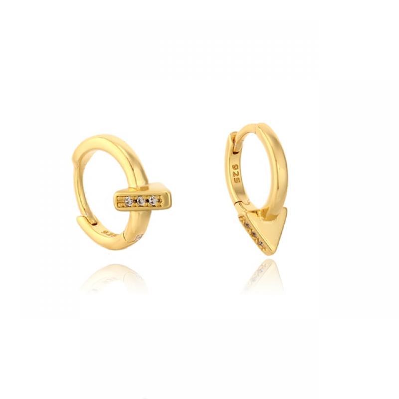 Fashion Earring Unusual Cobra Type Ear Ring Artificial Pearl Ear Buckle Simple Metal style Woman Girl Boy Ear Jewelry Accessorie