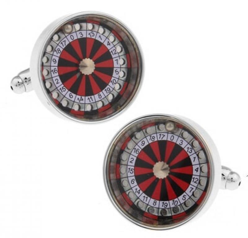 Free Shipping Casino Cufflinks Novelty Gambling Design Poker Dice Design Copper Cuff Links Wholesale&retail