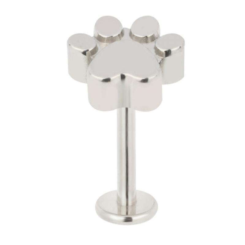 ASTM F136 Titanium EAR PIERC Maple Leaf Tortoise Bee Seagull Ear Studs Labret Lip Stud Cartilage EARRING Body Piercing Jewelry