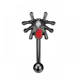 1pc Cute Animal Eyebrow Ring Snug Daith Stainless Steel Bar Curved Barbell Tragus Earring Belly Piercing Helix Body Jewelry 16G