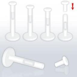16g Retainer With Push Top Clear Lip Rings Flexible Tragus Helix Conch Cartilage Earrings Medusa Monroe Piercing Jewelry