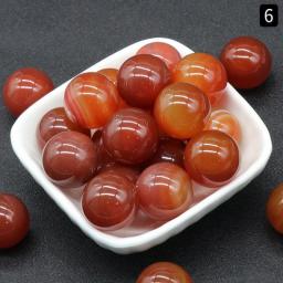 8/10/12/14/16/18/20MM Natural Gemstone Round Beads For DIY Making Jewelry NO-Drilled Hole Energy Stone Crystal Sphere Balls