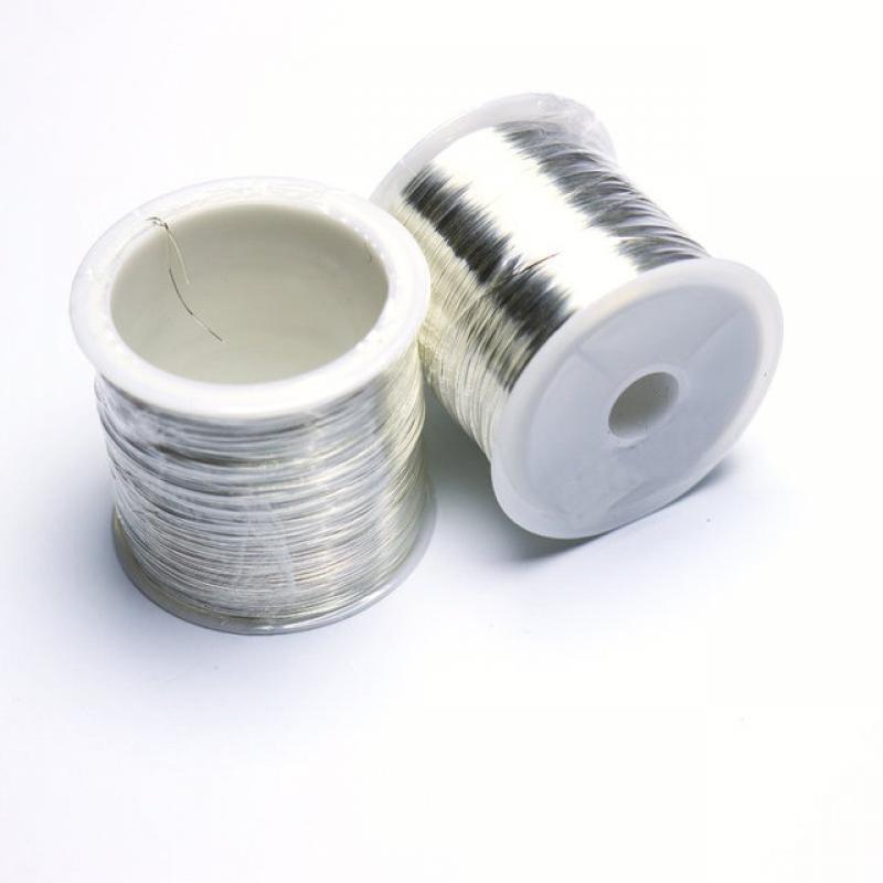 5 Meters Gold Color Plated Copper Wire DIY jewelry accessories 0.3MM 0.4MM 0.5MM 0.6MM Metal Wire For Jewellery Making