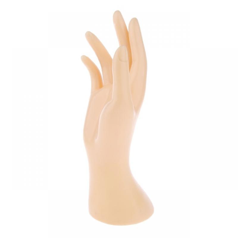 Female Mannequin Right Hand Jewelry Bracelet Ring Watch Gloves Display Holder Rack for Desktop Showcase Shop Home Jewelry Decor