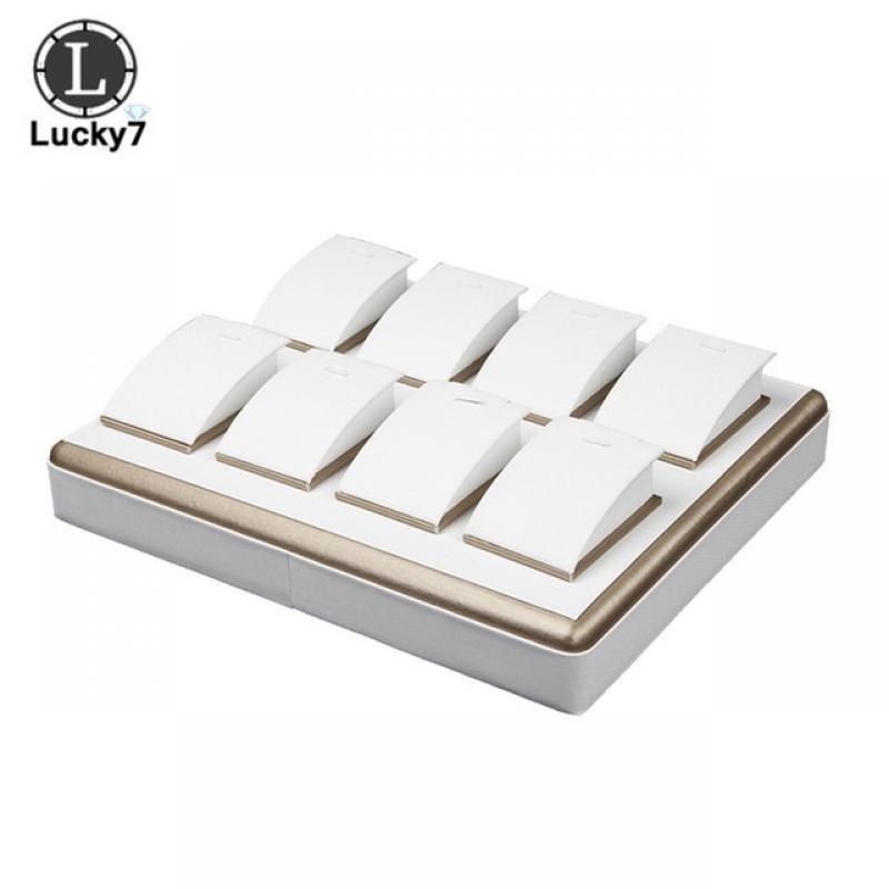 Jewelry Props Jewelry Display Tray Rack Ring Necklace Pendant Display Counter Window Showcase Jewelry Organizer Storage Tray
