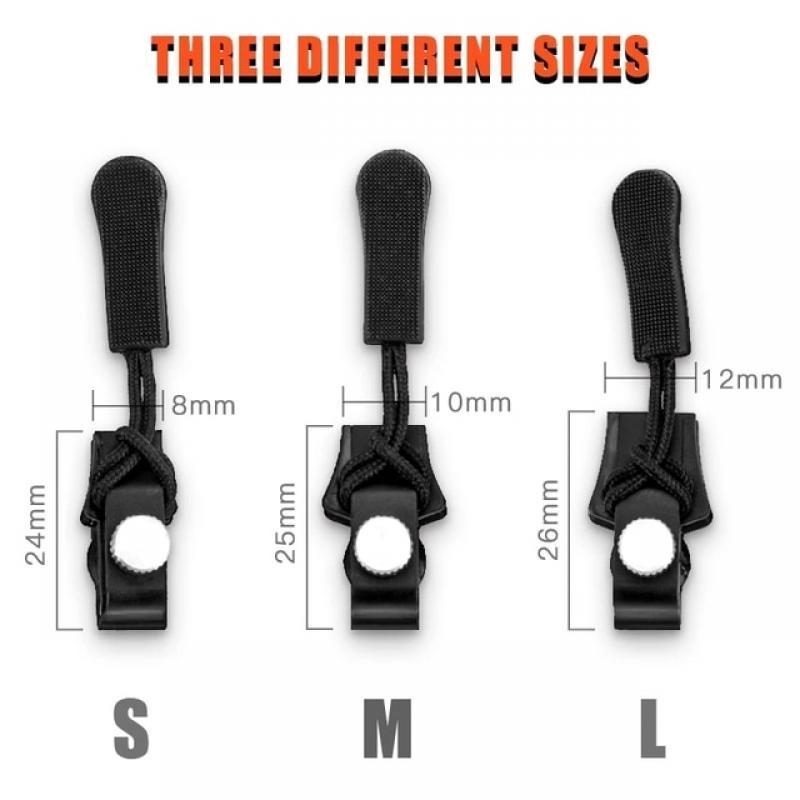 6PCS/Set Instant Zipper Universal Instant Fix Zipper Repair Kit Replacement Zip Practical New Design Zippers Sew Tools Dropship