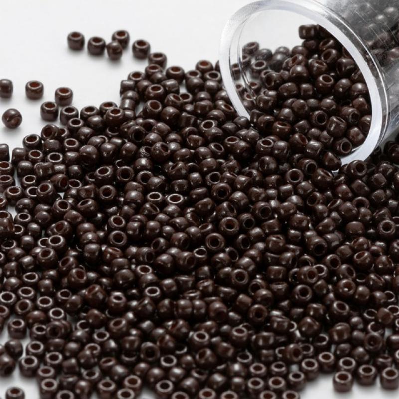 Buy 1 Get 1 Free 1100Pieces/Tube Japanese Glass Round Seedbeads Opaque Red Needle Work Fresh Style 2MM Garments Accessories