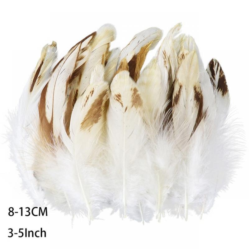 50Pcs Natural Peacock Pheasant Feathers for  Crafts Jewelry Making Accessorie Wedding Decoration Dream Catcher Plumes Wholesale