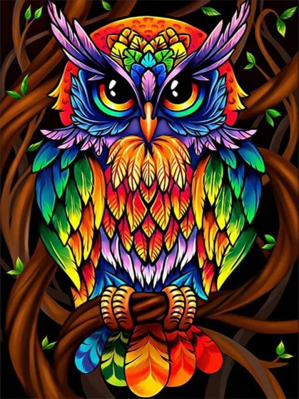 AZQSD 5D DIY Diamond Embroidery Cat Owl Sale Full Square Drill Decoration For Home Diamond Painting Butterfly Animal Craft Kits