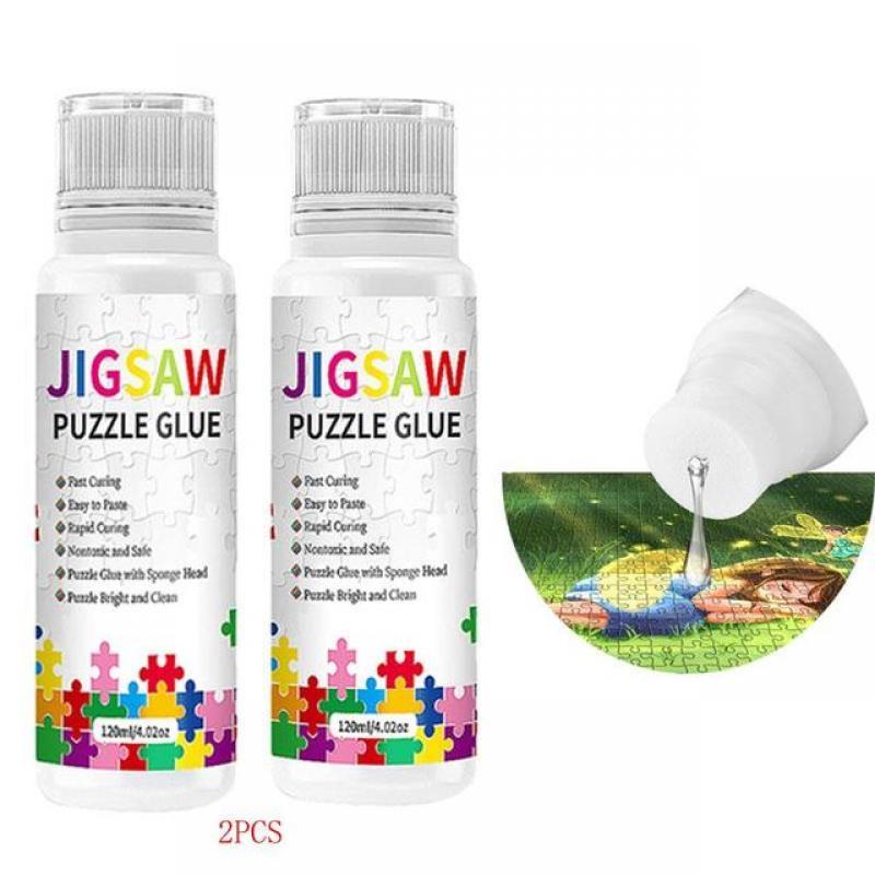120ML Diamond Painting Sealer 5D Diamond Painting Art Glue Permanent Hold & Shine Effect Sealer Diamond Painting Puzzle