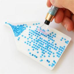 1/5/10/20PCS White Plastic Diamond Painting Trays Rhinestone Plate Tray For Diamond Painting Bead Sorting Trays For DIY Crafts