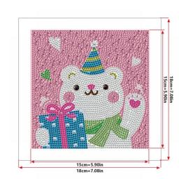 5D Diamond Painting Art For Kids Cute Small And Easy Diamond Art Kit Crystal Gems Embroidery For Girls Boys Beginners Art Crafts