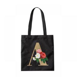 A-Z DIY Diamond Painting Handbag Mosaic Drill Eco-friendly Shopping Storage Bags Cross Stitch Grocery Tote Home Craft Organizer