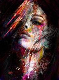 Gatyztory Diy Painting By Numbers Women Man Canvas Drawing Figure Handpainted Gift Wall Decor Art Frame