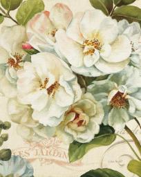 HUACAN Painting By Number White Flower Kits For Adults Handpainted DIY Coloring By Number Floral Home Decor Drawing On Canvas
