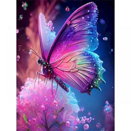 SDOYUNO Frame 40x50cm Painting By Numbers Butterfly Acrylic Paints Canvas Painting Animals Paintings Handmade Personalized Gift