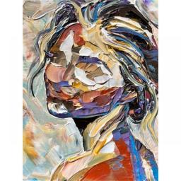 SDOYUNO 60x75cm DIY Paint By Numbers For Adult Painting On Number Figure Picture Acrylic Paint Home Decors