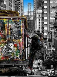Modern Graffiti Art Canvas Paintings On The Wall Art Posters And Prints Street Art Wall Pictures Home Decoration Cuadros Decor