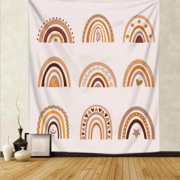Kawaii Home Decor Wall Hanging Tapestry Anime Pink Girl Tapestry Wall Bedroom Background Decor Cute Fashion Lady Tapestries