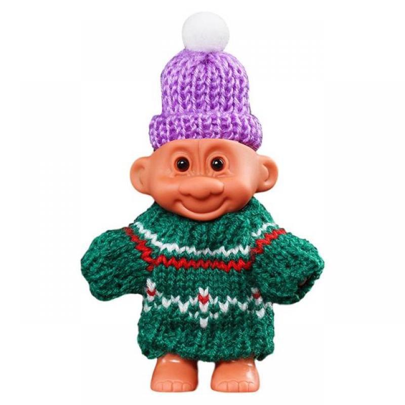 Portable Lighter Silicone Protective Shell Funny Troll Doll Lighterholder Cute Anti Fall Lighter Storage Case