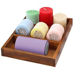 1Pcs Plant Aromatherapy Candle Vanilla, Orange, Papaya Aromatic Home Decorative Candle Random Color 3.8X5cm