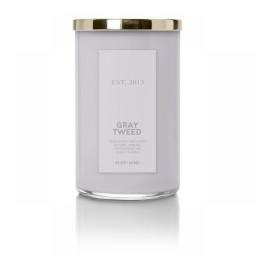 POPTOP Velvet Moss Scented Jar Candle, Sophisticated Collection, Burgundy Red, 2 Wick, 22oz- Up To 120 Hours