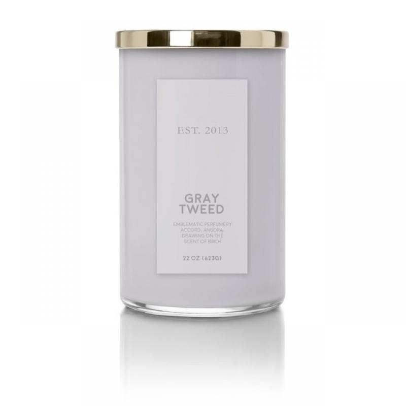POPTOP Velvet Moss Scented Jar Candle, Sophisticated Collection, Burgundy Red, 2 Wick, 22oz- Up to 120 Hours