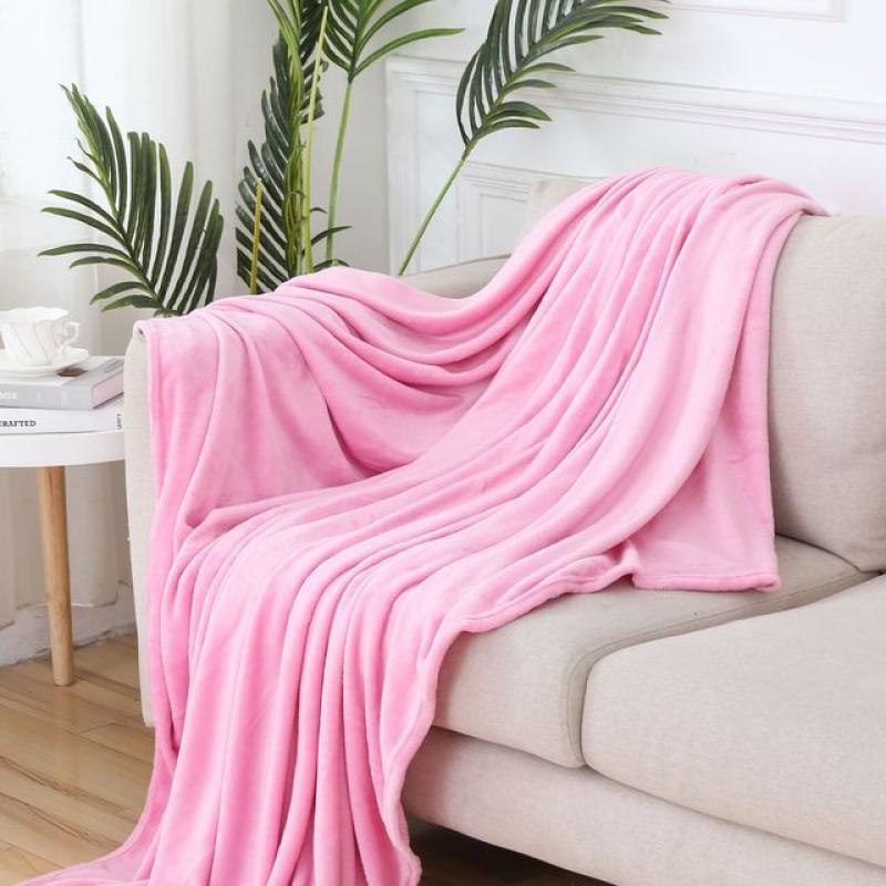 Soft Queen Size Blanket All Season Warm Microplush Lightweight Thermal Fleece Blankets for Couch Bed Sofa Free Shipping