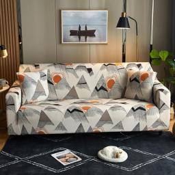 5 Colors Universal Dust Proof Sofa Cover Durable Stretch Full Wrap Slipcover For Sofa 1/2/3/4 Seater Coushion Cover